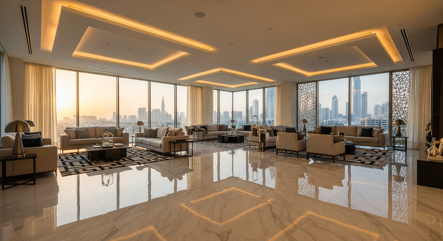 Luxury villa renovation in Dubai